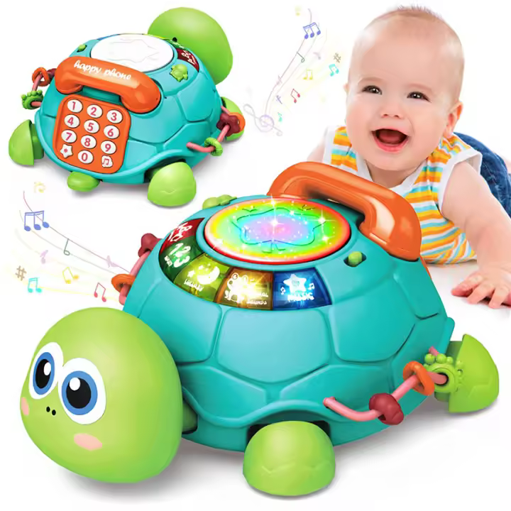 Juguetes Educativos para Bebés de 6-18 Meses Sonido Ligero Juguete Musical con Batería Reconocimiento de Colores para Niñas y Niños - 1