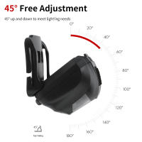 BORUiT Linterna Frontal Miniatura 3W Luz Roja LED 4 Modos Impermeable Torcha De Cabeza Para Camping Caza Flashlight AAA Batería - details 6