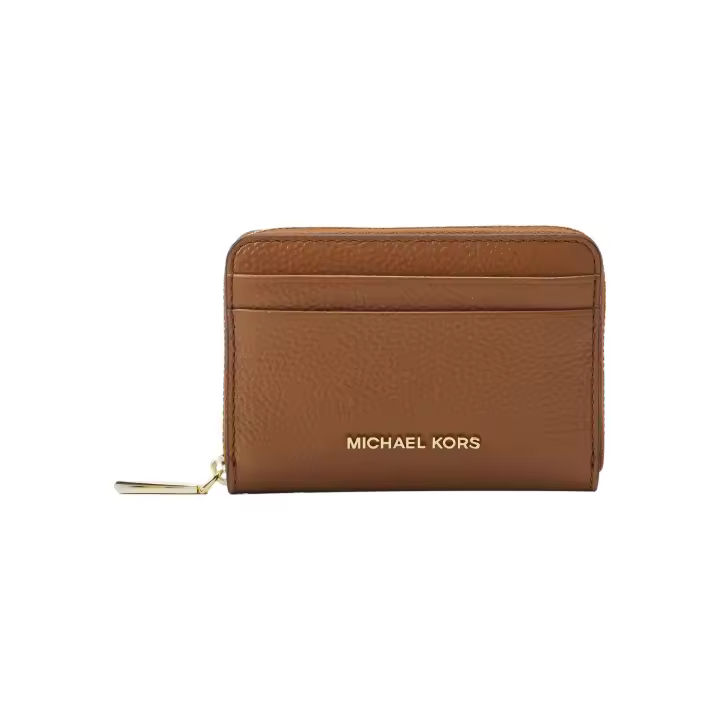 Cartera Pequeña MICHAEL KORS Jet Set en Piel Granulada Color Marrón - 1