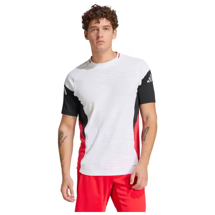 Camiseta de Manga Corta Adidas Tiro 25 para hombre en color blanco - 1