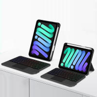 Teclado Mágico AJIUYU Para iPad Mini 6ta Generación 8.3 Pulgadas Mini6 Cubierta Inteligente Con Atracción Magnética Retroiluminado Idioma Español Portugués - details 0