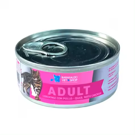 Comida Húmeda Para Gatos Adult Grain Free Codorniz Con Pollo Barakaldo Vet Shop 85 Gr - 1