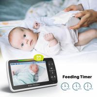 Cecodadi Monitor with Cámara HD 1080P, Pantalla LCD de 12,7 cm, Rango Inalámbrico de 274,32 metros, Visión Nocturna Automática, Audio Bidireccional, Visualización de Temperature Y 8 Nanas Calmantes - Recargable USB por - details 1