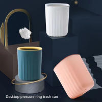 Bandeja De Papel Plástico Para Escritorio Mini Basura Ecológica Multifuncional Para Oficina Y Hogar Bin De Basura Para Sala De Estar - details 5