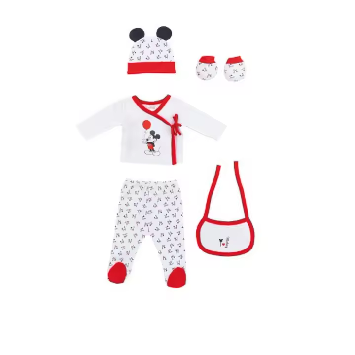 INTERBABY CNJUNTO PRIMERA PUESTA (0-6), SET BEBE PRIMERA PUESTA INTERBABY - 1