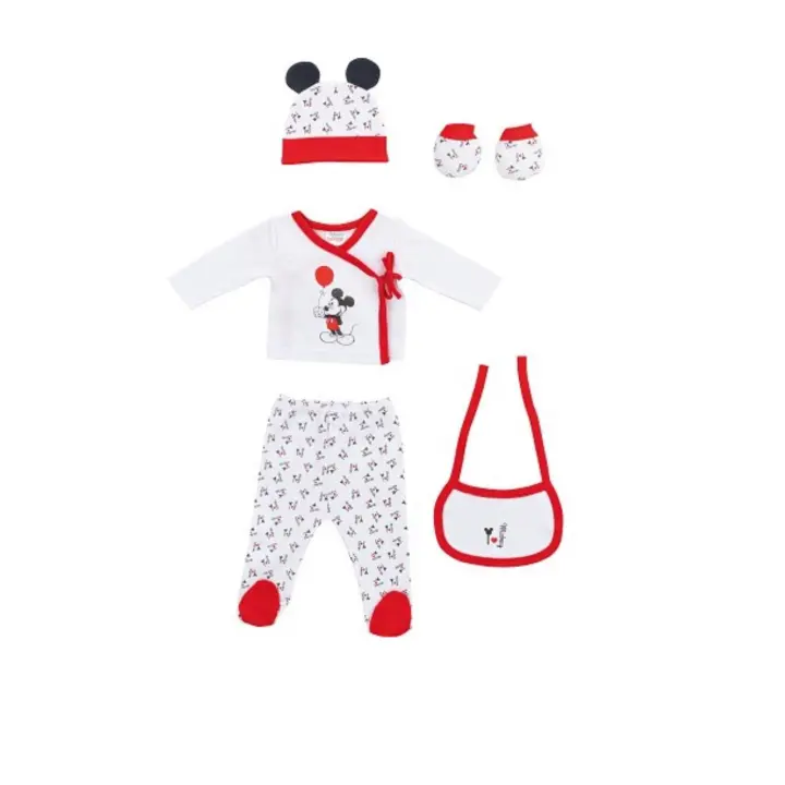 INTERBABY CNJUNTO PRIMERA PUESTA (0-6), SET BEBE PRIMERA PUESTA INTERBABY - 1