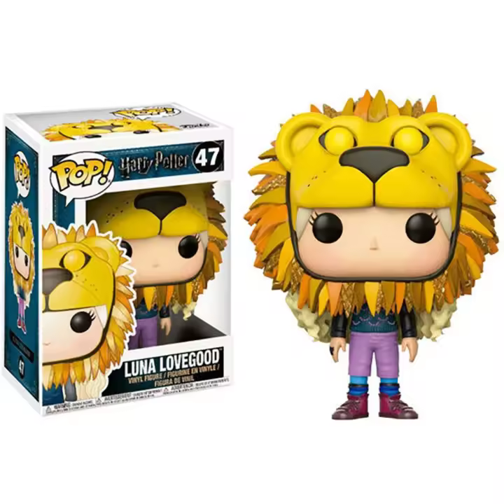 Funko Pop! Figura Luna Lovegood Con Cabeza De León Harry Potter - 1