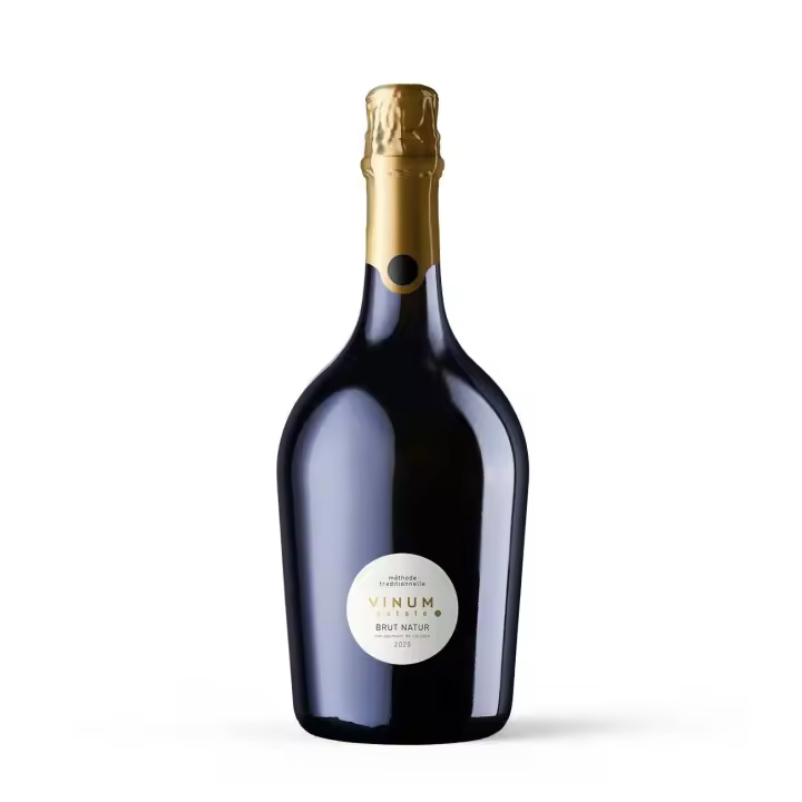 VINUM Brut Natur - Chardonnay & Feteasca Regala 2021 - vino blanco, espumoso de Método Tradicional,  de VINUM, Moldavia - 1