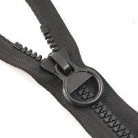 Cremallera De Resina Para Costura Y Artesanía Dientes Gruesos Para Bolsillos Ropa Tienda De Acampar Longitud Aproximada 100 Cm - details 5