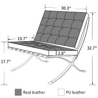 Nordic Style Leisure Sofa Folding Sofa Chair for Living Room Fashion Simple High-end Home Office Furniture - details 0