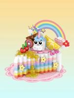 Decoración De Escritorio En Forma De Oso Helado Hamburguesa Bloques De Construcción Regalo De Cumpleaños Y Navidad Para Niños De 6 a 12 Años Material Plástico - details 1