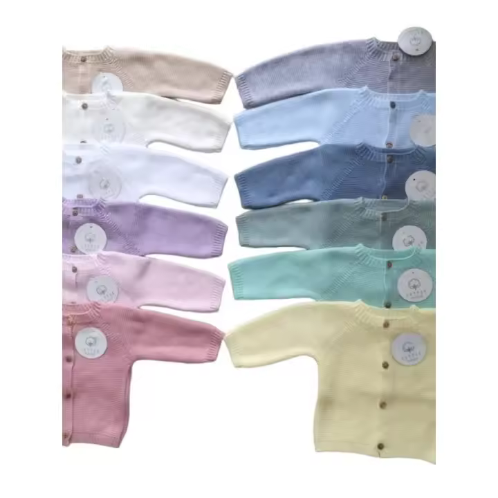 COTTON+SOCKS - ABRIGO DE BEBÉ 0-3 - Estilo Cómodo y Seguro - Set Fácil de Lavar - 1