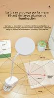 Lámpara De Mesa Portátil LED Con Clip Iluminación Nocturna Para Lectura Luz Táctil De 3 Modos De Brillo Protección Ocular Recargable USB Material ABS - details 12