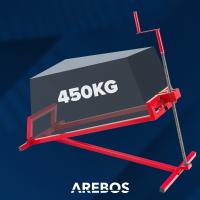 Arebos Elevador de Tractor Dispositivo de elevación - 450 kg - Rojo - Ángulo de inclinación 45° - details 7