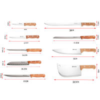 Family - Cuchillos de Cocina Elegantes para Todo Tipo de Usos  Cocinero  Pan  Pelador  Jamonero  Deshuesador - details 0