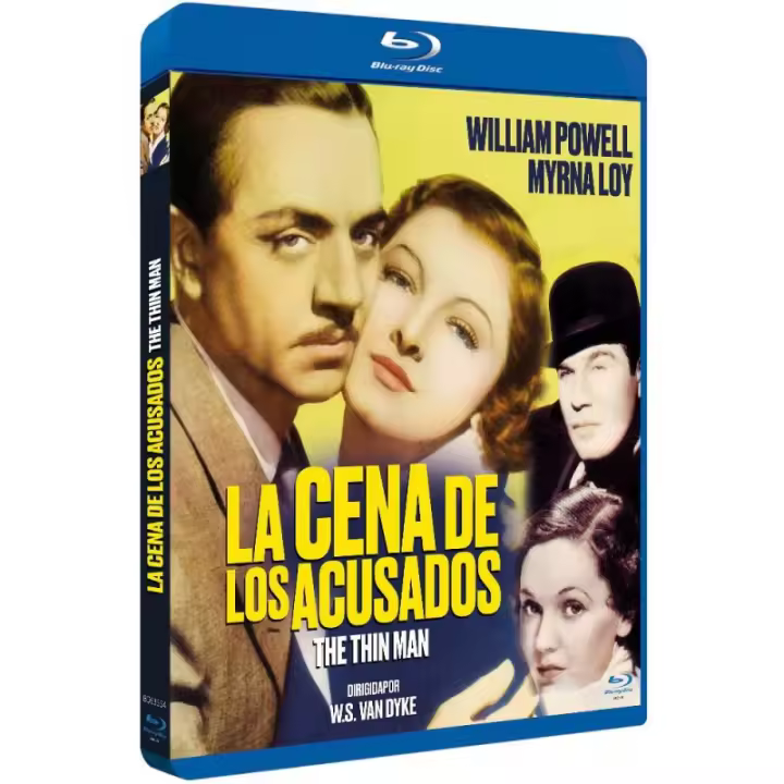 La Cena de los Acusados BDr 1934 The Thin Man [Blu-ray] [blu_ray] [2019] - 1