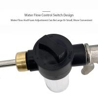 Pistola De Agua Ajustable Para Lavar Coche Y Jardín Con Espuma Metal Herramienta De Riego Para Hogar Y Jardín Con Control De Flujo Variable - details 4