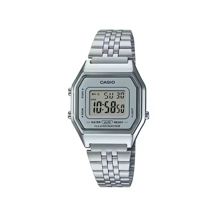Reloj CASIO Mujer Vintage LA680WEA-7EF - Digital plateado - Resistente al agua - 1