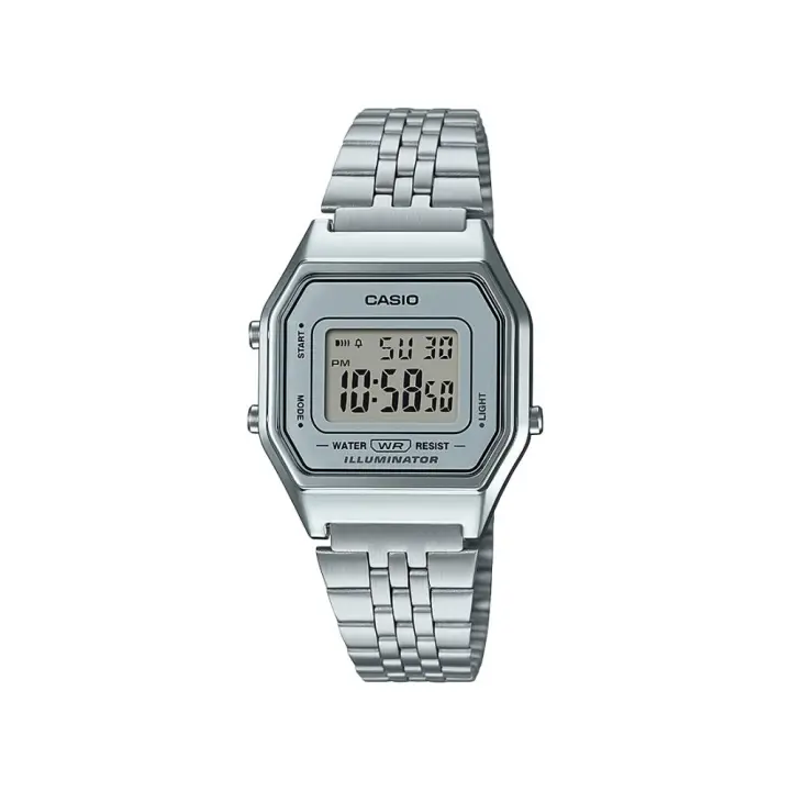 Reloj CASIO Mujer Vintage LA680WEA-7EF - Digital plateado - Resistente al agua - 1