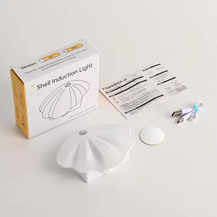 Lámpara de pared recargable, lámpara de pared LED con detección de movimiento, lámpara de pared magnética recargable inalámbrica, carga USB (cable de carga de regalo), adecuada para pintar, arte, dormitorio, pasillo - 1