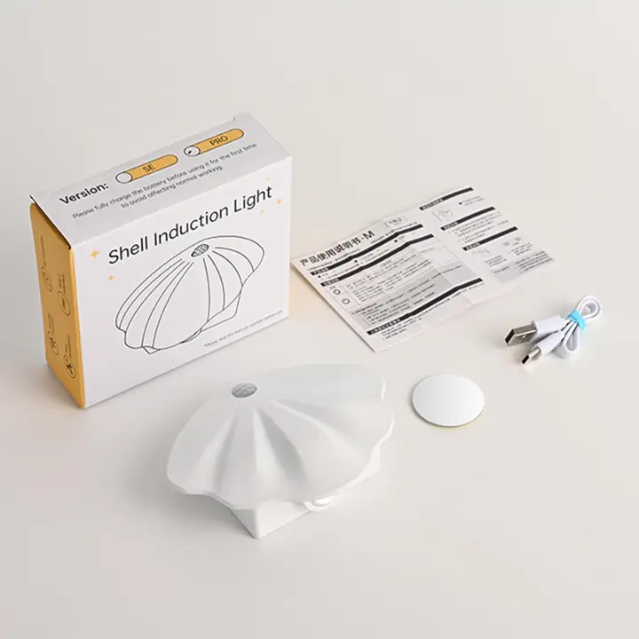 Lámpara de pared recargable, lámpara de pared LED con detección de movimiento, lámpara de pared magnética recargable inalámbrica, carga USB (cable de carga de regalo), adecuada para pintar, arte, dormitorio, pasillo - 1