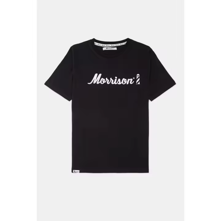 Original Negra     Camiseta Morrison Hombre y Mujer - 1