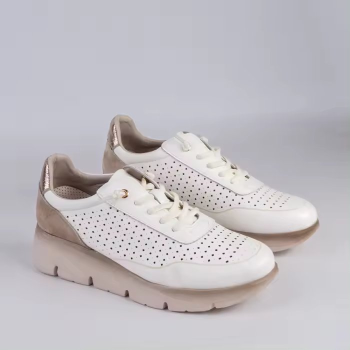 ZAPATO MUJER BLANCO 54610 - 1