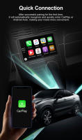 Adaptador Wireless CarPlay TIMEKNOW 2en1 Android Auto Dongle Inteligente 5G WIFI Para iPhone Y Android Compatible Con Volvo Benz Kia VW - details 5