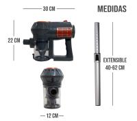 ASPIRADORA DE MANO CON CABLE CICLONICA 600W ASPIRADOR 2EN1 4 METROS GARANTIA - details 3