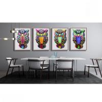 Decoración De Pared En Metal De Oso Con Arte Colorido Escultura De Aves De Hierro Para Interior Y Exterior Jardín Del Hogar - details 10
