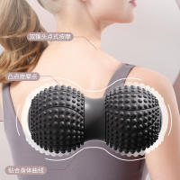 Bola De Masaje De Maní Doble Bola De Lacrosse Para Punto De Tracción Masaje Profundo De Tissue Ejercicio De Muslos Y Brazos Rollo De Masaje Para Yoga Y Fitness - details 1