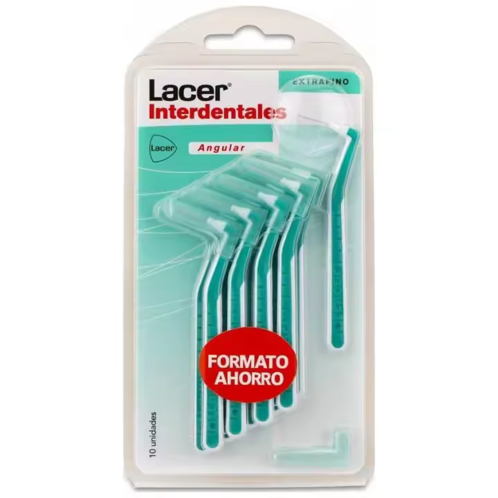 Lacer Cepillo Interdental Angular Extrafino, 10 Uds - 1
