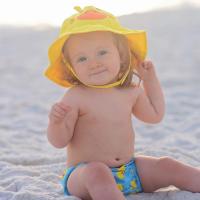 Bañador para Niños con Gorrito ZOOCCHINI UPF 50+L   (12-24 meses) - Proteccion al sol , Asegurada la Sujeción Cómoda del Pañal - details 1