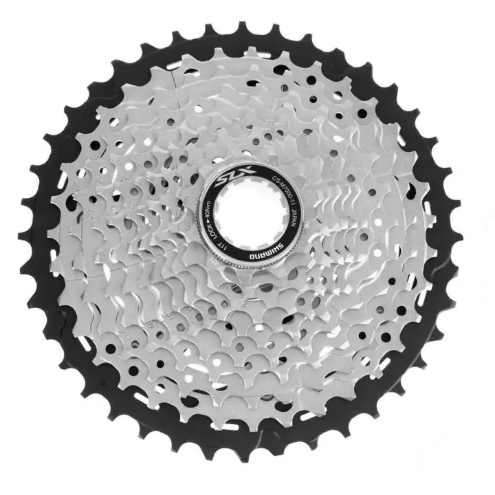 Componentes Cassettes Shimano Casete Slx M7000 Plateado - 1