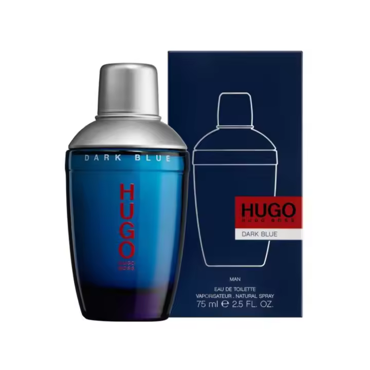 Hugo Boss - Hugo Dark Blue 75 Ml. Eau de Toilette. Colonia para hombre. Fragancia de la familia oriental-especiada para él. - 1