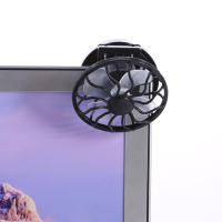 Ventilador De Solado Portátil Mini Potenciado Por El Sol Para Verano Con Clip Para Gorra Para Camping Al Aire Libre Y Senderismo Supervivencia En La Selva - details 1