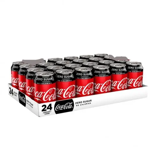 24 Latas De COCA COLA / COCACOLA ZERO SABOR ORIGINAL, AQUARIUS LIMON / AQUARIUS NARANJA, FANTA LIMON / FANTA NARANJA / FANTA LIMON ZERO, NESTEA LIMON, CAJA 24Unidades lata 33cl / 330ml, Envio Desde España - 1