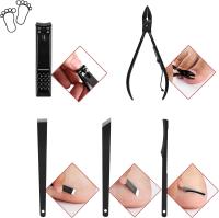 Juego de cortaúñas de 18 piezas, Kit de cuido de uñas, herramientas profesionales de manicura, para Novio gift - details 4