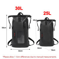 Mochila De PVC Impermeable Para Natación 25L 30L Bolsa Secadora De Río Para Trekking Y Rafting Bolsa De Viaje Deportiva Para Hombres Y Mujeres - details 2