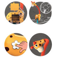Juguetes de Baño para Bebés Giraffe Eléctricos con Rociador de Agua Juguetes de Piscina para Recién Nacidos y Niños Pequeños Peluquería de Juegos Seguros para Niños - details 4