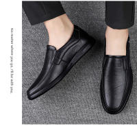 Zapatos De Cuero Genuino Para Hombre CLOHOO Edición Especial Doble Capa Suela De Goma Hechos a Mano Estilo Casual Negocios - details 6