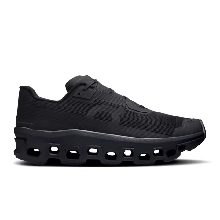 Zapatillas Negras On Running Cloudmonster Void Men Black Cómodas y Ligeras - 1