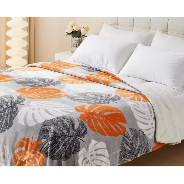 Manta Sherpa Con Borreguillo  - Edredón Sherpa Con Borreguillo Invieno Suave Camacolcha ideales para tu sofá o cama 130X160cm 160X220cm 220X240cm - 1