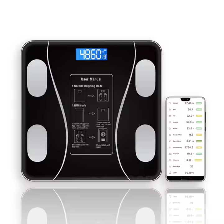 Báscula Electrónica Digital con Pantalla LED Pesaje Corporal | Karawan - 1