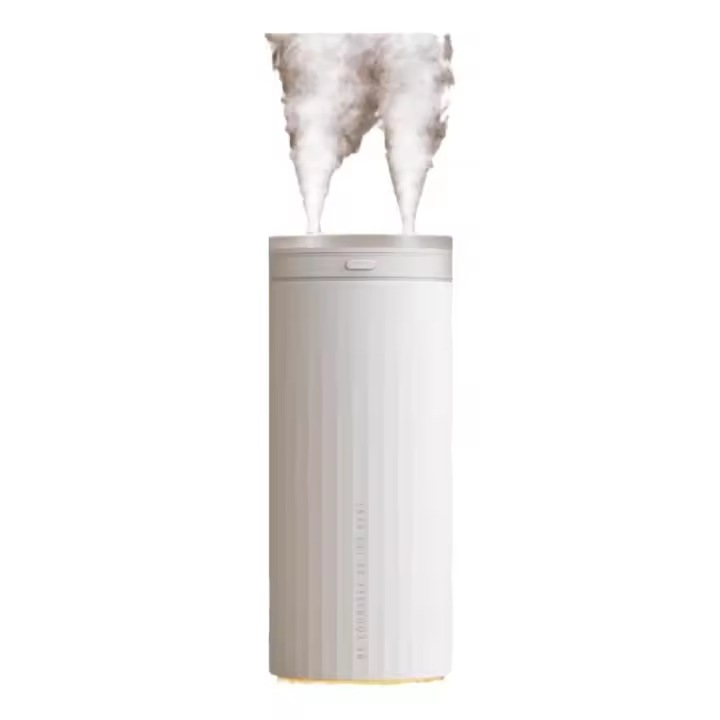 Humididiador de escretorio mini dormitorio cabeza Hogar humidificacion de Aire Hogar Coche portátil, Blanco - 1