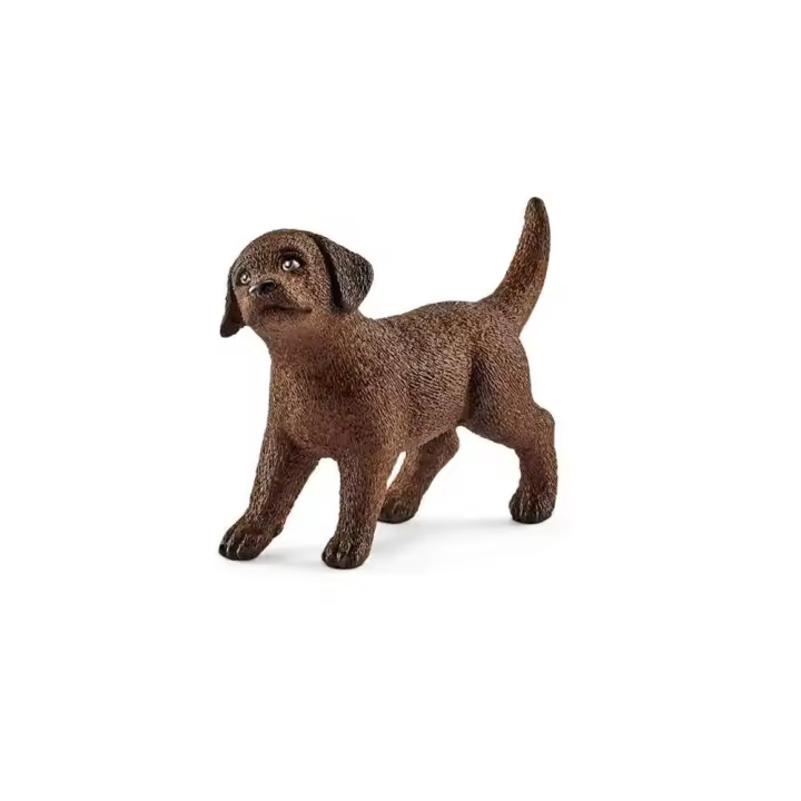 Figura Schleich Labrador Retriever Cachorro Realista - Coleccionable - 1