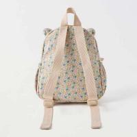 Mochila Infantil De Moda Con Estampado Floral Para Gatos Auténtica Auténtica Mochila Mini Para Bebés Y Niñas Material De Lona Acolchado Con Poliéster Con Cierre De Cremallera - details 3