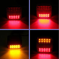 Luces Traseras Impermeables Para Camiones Y Remolques De Coche 12V Con 20 LEDs Luz De Señal Trasera Y Luz De Freno Partes De Luces Traseras - details 0