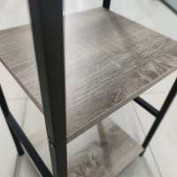 LILI HOME 🪵 Estantería de Metal y Madera MDF - 3, 4 o 5 Baldas - Diseñada para combinar resistencia y elegancia, es perfecta para hogares, oficinas, tiendas o zonas de almacenaje. Fabricada con marco metálico resistente, que garantiza firmeza y durabi - details 5
