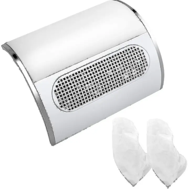 Aspirador profesional de uñas de 40 W con 3 ventiladores - Aspirador de sobremesa para manicura - 1